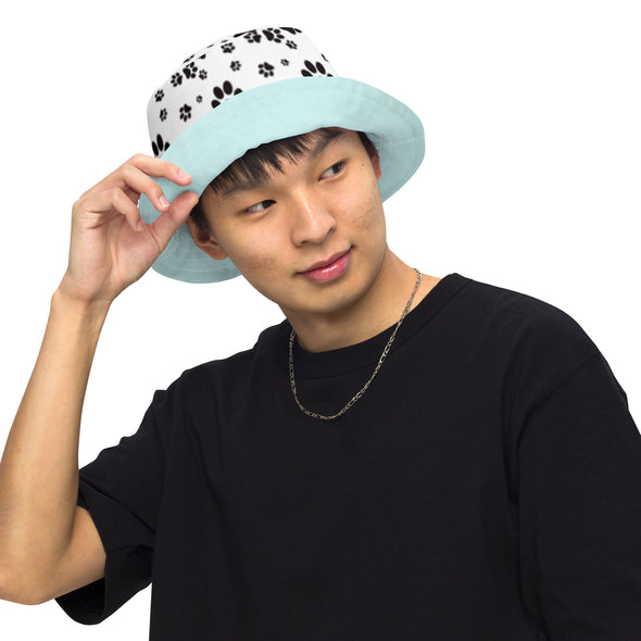 B. W. Blue Hound Life Reversible Bucket Hat