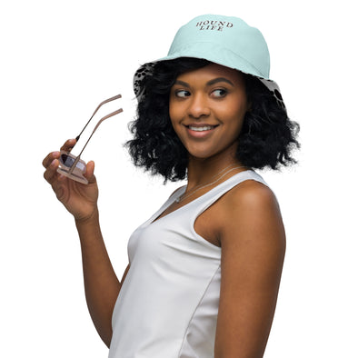 B. W. Blue Hound Life Reversible Bucket Hat