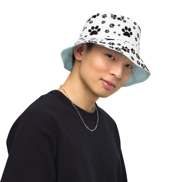 B. W. Blue Hound Life Reversible Bucket Hat