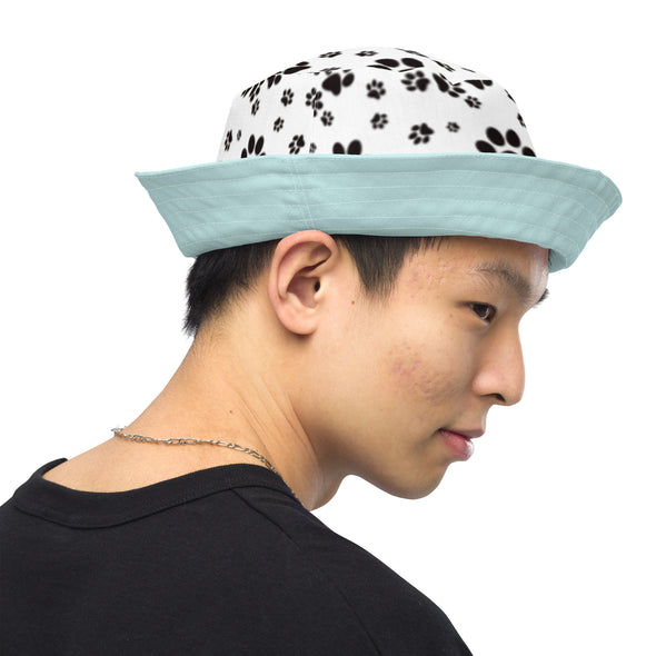 B. W. Blue Hound Life Reversible Bucket Hat