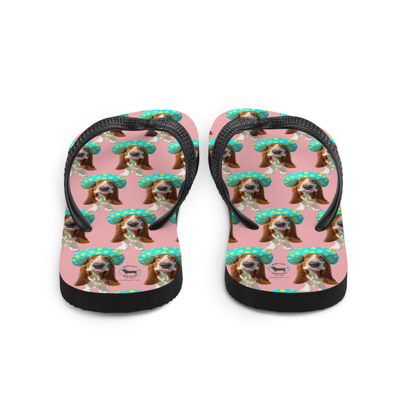 B. Waffles Pink Flip-Flops