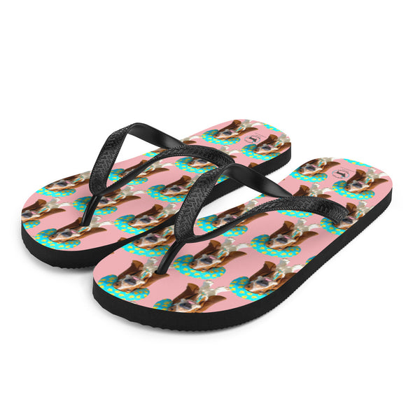B. Waffles Pink Flip-Flops