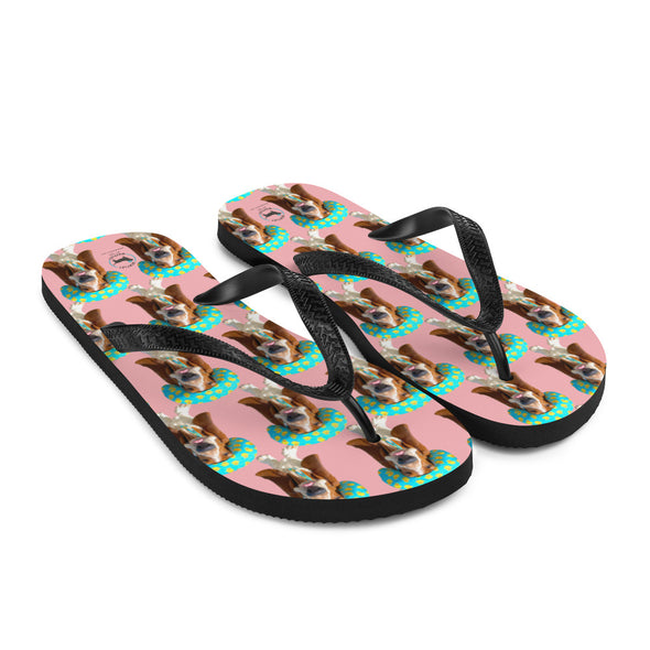 B. Waffles Pink Flip-Flops