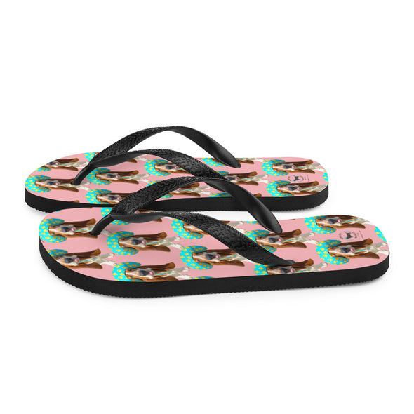 B. Waffles Pink Flip-Flops