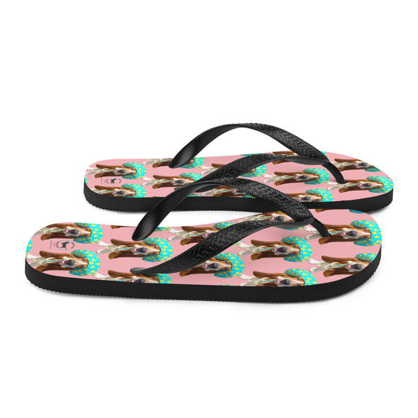 B. Waffles Pink Flip-Flops