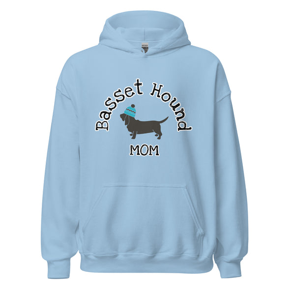 Basset Hound Mom Unisex Hoodie