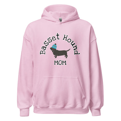 Basset Hound Mom Unisex Hoodie