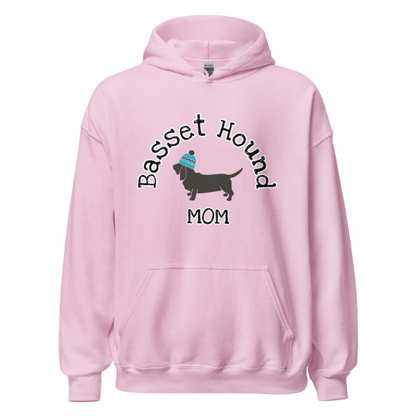 Basset Hound Mom Unisex Hoodie