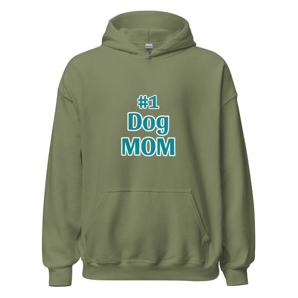 #1 Dog Mom Unisex Hoodie