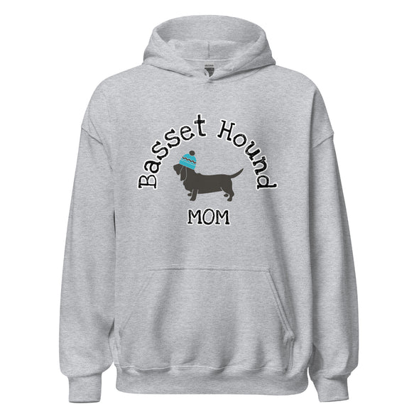 Basset Hound Mom Unisex Hoodie