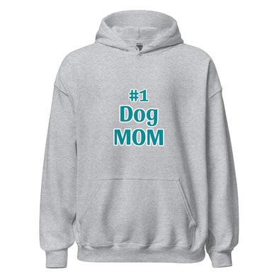 #1 Dog Mom Unisex Hoodie