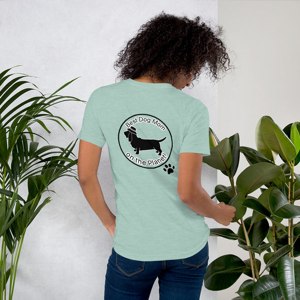 Best Dog Mom Unisex t-shirt