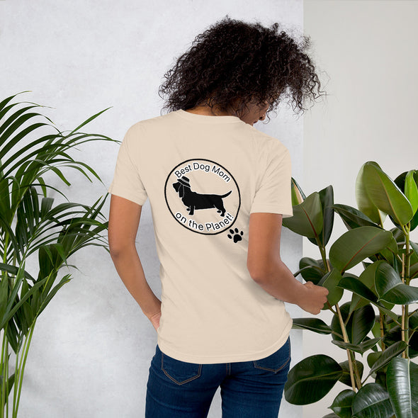 Best Dog Mom Unisex t-shirt
